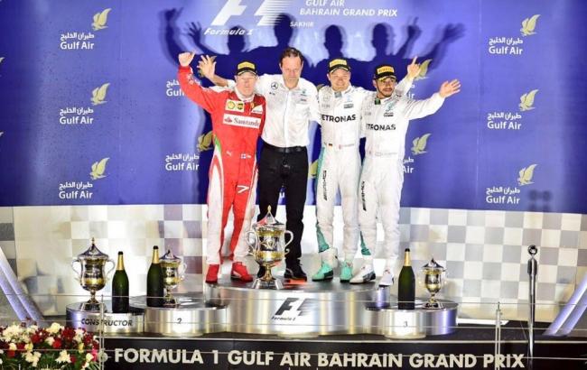 Формула-1: в Гран-при Бахрейна победу одержал Росберг
