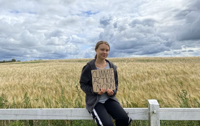 Грету Тунберг оштрафовали из-за "климатического" протеста и неповиновения полиции