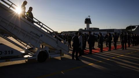 Порошенко прибыл с официальным визитом в Португалию