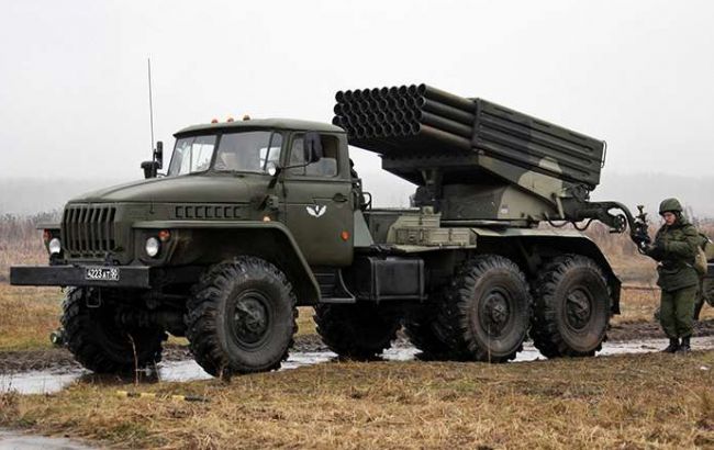 Разведка обнаружила артиллерию и "Грады" боевиков в Донецке и Горловке