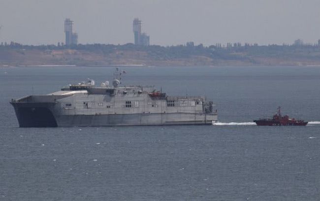Экспедиционный военный корабль США зашел в одесский порт