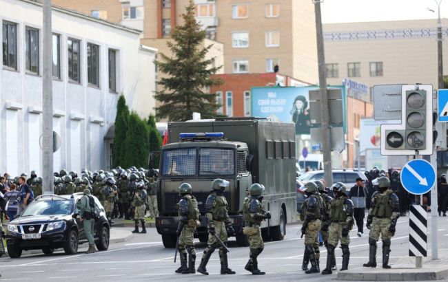 В Минске силовики применили оружие