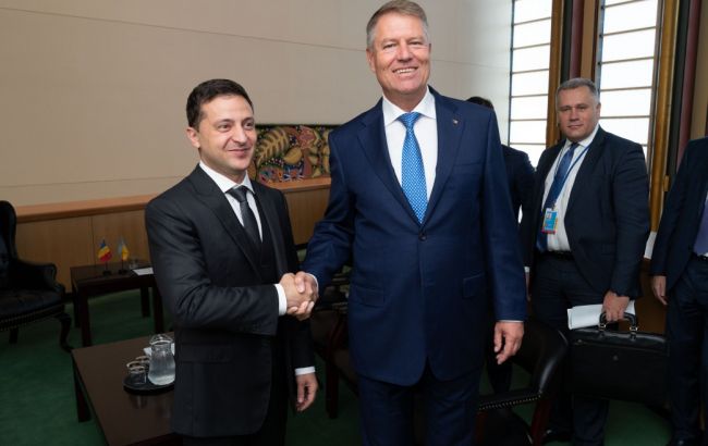 Зеленський зустрівся з президентом Румунії