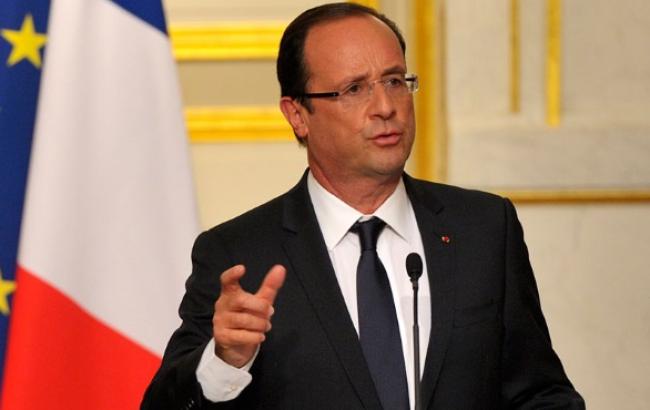 Олланд сегодня посетит Москву для переговоров с Путиным по Украине