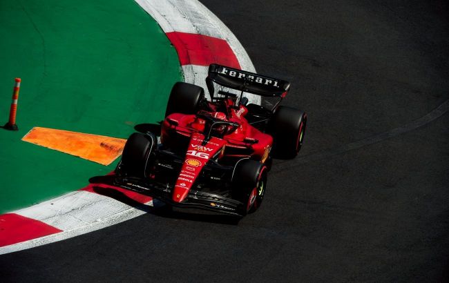 "Феррари" будет стартовать с первого ряда перед Ферстаппеном на Гран-при Мексики