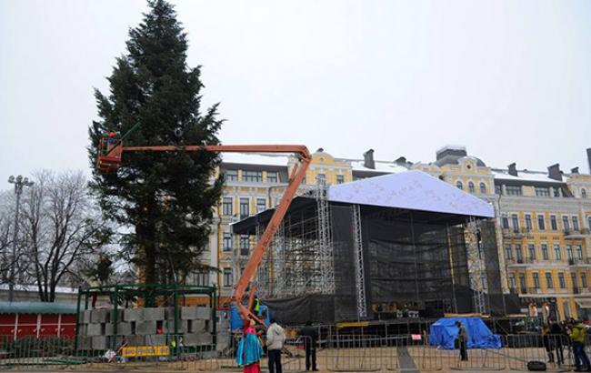 Головну ялинку країни запалять 19 грудня на Софійській площі, - КМДА