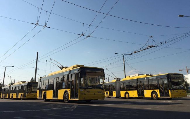 В Киеве сбой в работе общественного транспорта. Введено оперативное положение