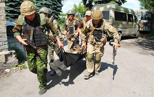 В зоне АТО с начала суток ранен один украинский военнослужащий, - штаб