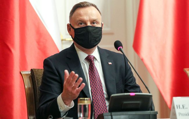Президент Польши назвал бомбардировку Киева актом терроризма