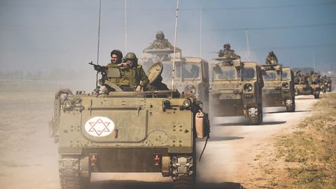 Израильская армия показала видео удара по Сирии