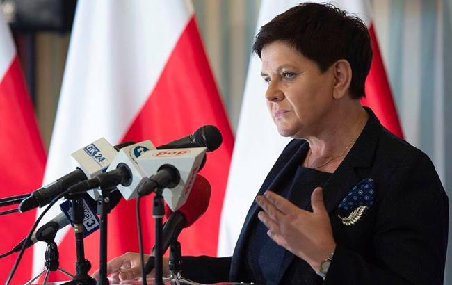 Вице-премьер Польши Шидло попала в ДТП