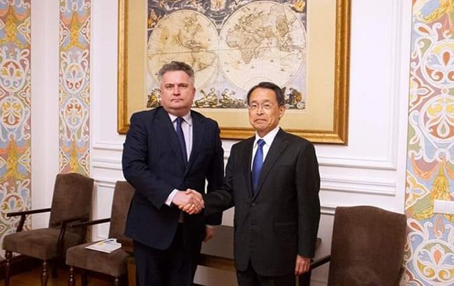 Новый посол Японии начал работу в Украине