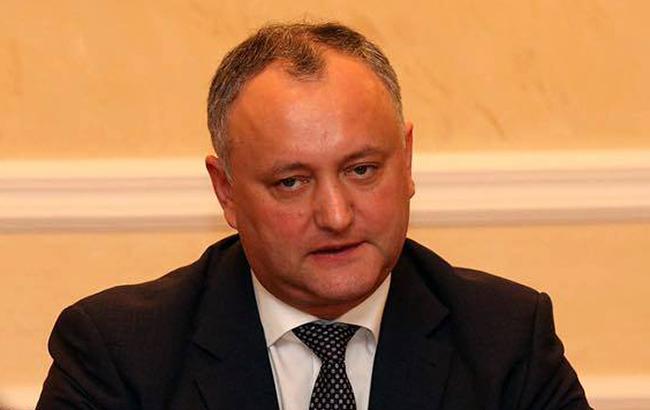 Додон заявил, что конфликт на Донбассе мешает Молдове торговать с РФ