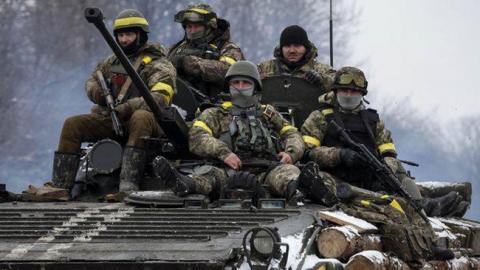 У центрі Києва пройшов марш пам'яті загиблих захисників Дебальцевого