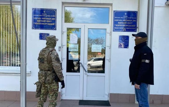В СБУ сообщили детали обысков в Одесской таможне