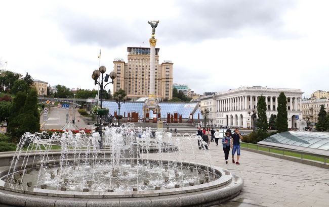 Центр Киева из-за аварии остался без света