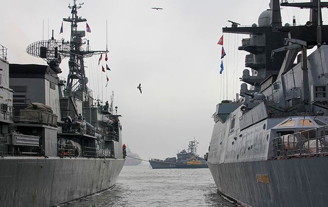 Чорноморський флот РФ провів бойові навчання в Криму