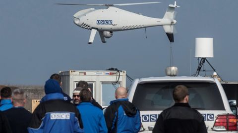 Безпілотник ОБСЄ обстріляли на Донбасі