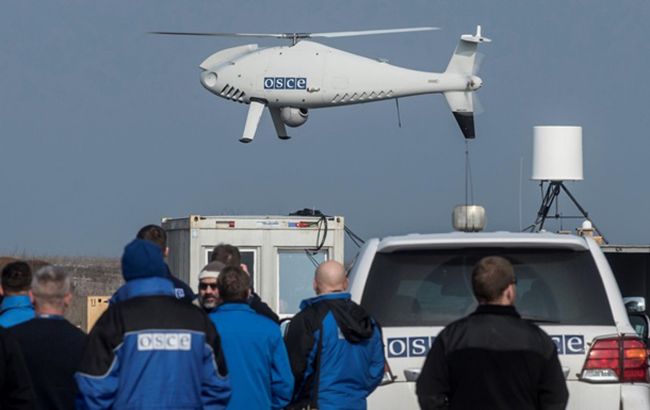 Боевики на Донбассе открыли огонь в сторону беспилотника ОБСЕ