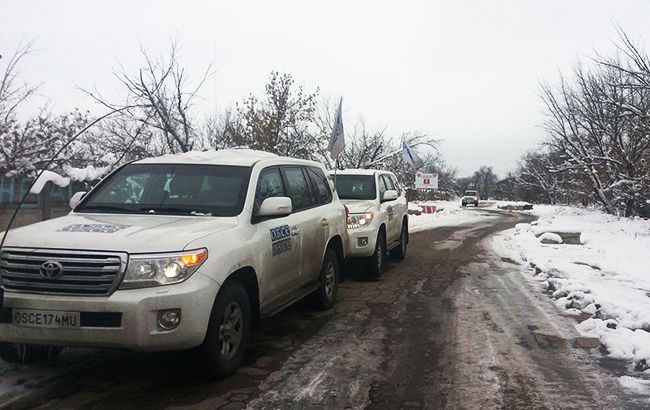 Боевики продолжают блокировать передвижение СММ ОБСЕ у участков разведения