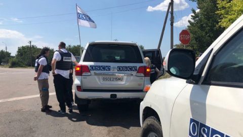 Бойовики за день двічі заблокували рух СММ ОБСЄ на Донбасі