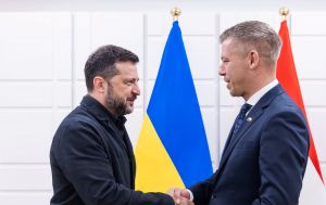 Зеленский впервые встретился с премьером Венгрии Мадьяром