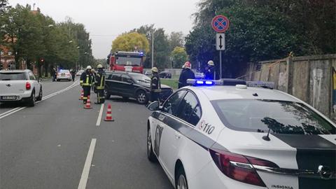 В Латвии авто въехало в группу детей