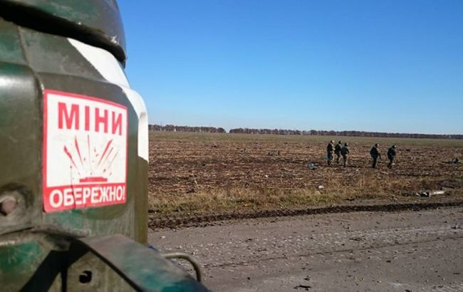 На Донбассе украинский военный подорвался на мине