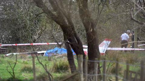 У Північній Ірландії розбився літак, є загиблі