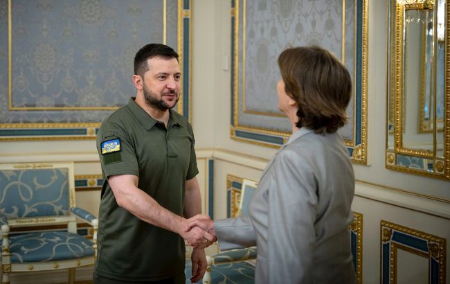 Зеленский встретился с главой МИД Франции: о чем говорили