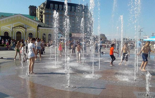 В Киеве был зафиксирован рекорд максимальной температуры с 1911 года