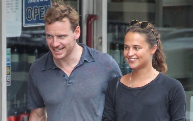 Майкл Фассбендер впервые вышел в свет с Алисией Викандер