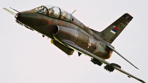 У Сербії зазнав катастрофи військовий літак