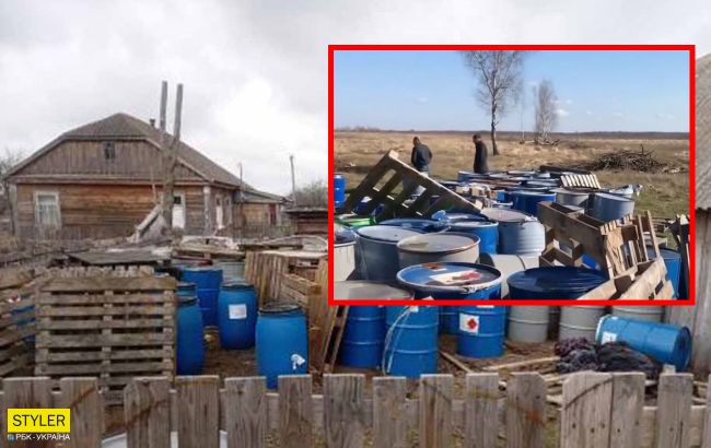 Житель села под Житомиром устроил свалку химических отходов: показатели зашкаливают