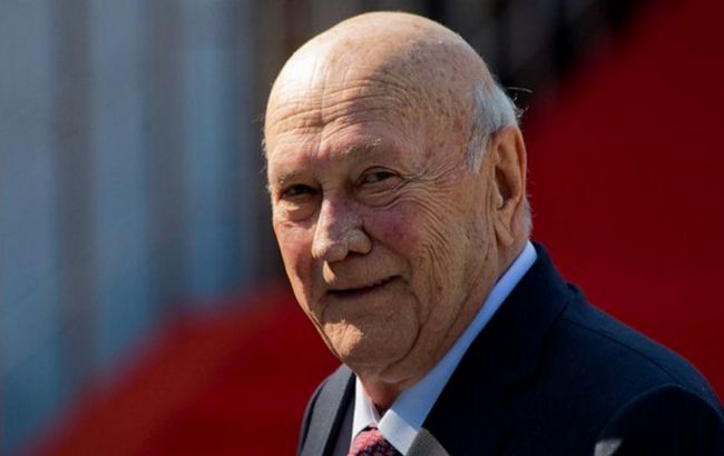 Умер бывший президент ЮАР, освободивший Нельсона Манделу