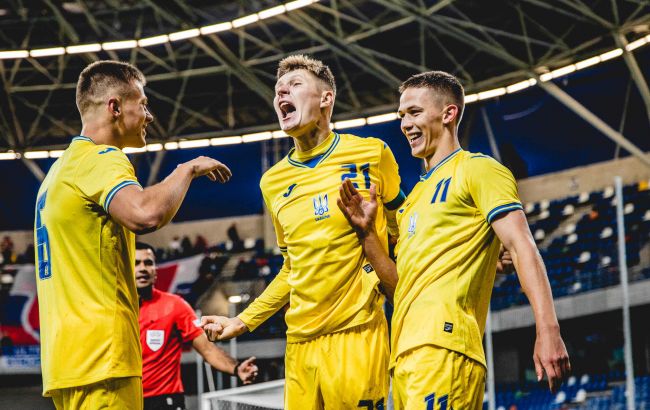 Молодежная сборная Украины с хет-триком Сикана обыграла словаков и вышла на Евро-2023