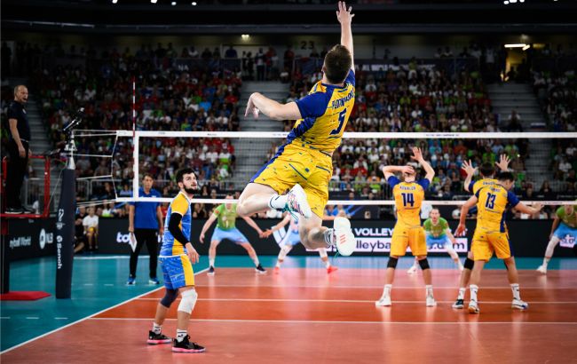 Волейбольная сборная Украины драматически уступила Словении в четвертьфинале ЧМ-2022