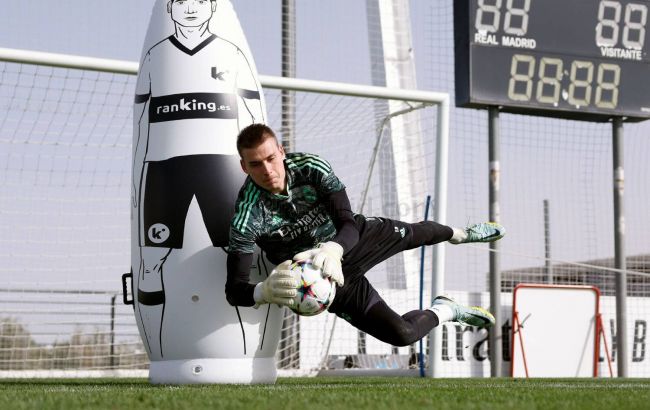 Лунін отримав шанс дебютувати за "Реал" у Лізі чемпіонів: що трапилося