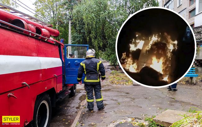 В Киеве завелся серийный поджигатель: прибавил работы пожарным