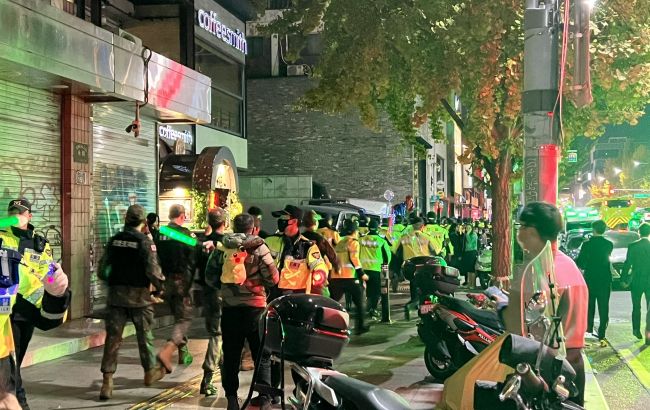 Тиснява в Сеулі: кількість загиблих наближається до 60, постраждали ще 150