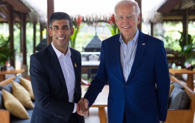 Байден напередодні саміту НАТО зустрінеться із Сунаком: обговорять Україну