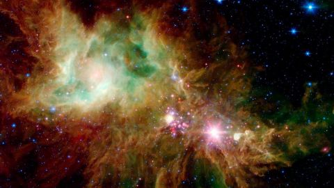 Сніжинка в сузір'ї єдинорога: в NASA показали справжнє різдвяне диво