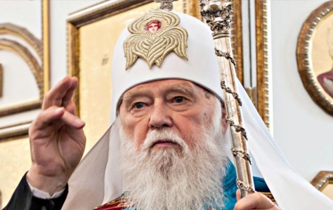 Филарет увидел в воинах АТО символ скорого возрождения Украины