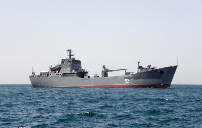 Россия направила к берегам Сирии очередной десантный корабль