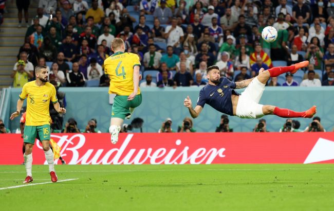 ЧМ-2022: Франция начала защиту титула чемпиона мира разгромом сборной Австралии