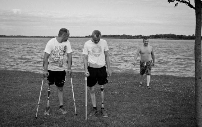 Фотограф создал трогательный проект о реабилитации украинских бойцов