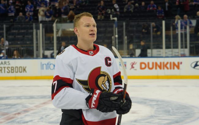 Нападник "Оттави" з українським корінням опинився нагорі топ-3 зірок вечора НХЛ: відео