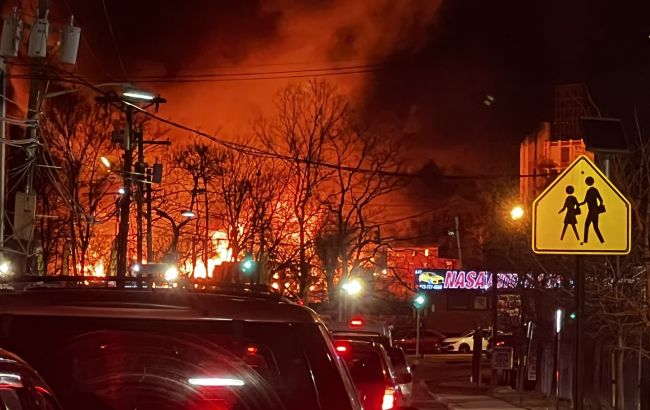 На хімічному заводі в США сталася масштабна пожежа