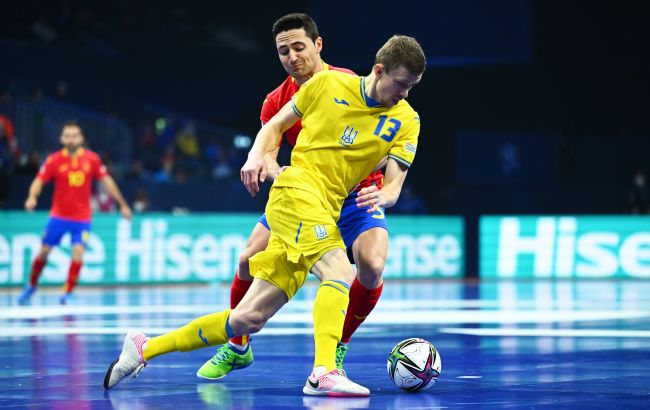 Украина проиграла Испании матч за "бронзу" футзального Евро