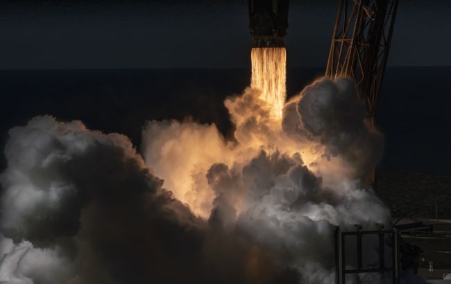 SpaceX показала захватывающее видео запуска ракеты Falcon 9